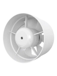 100 mm (10 cm) 220 Volt Plastik Kanal Tipi Fan (VP BEYAZ 4) - 4