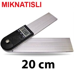 20 cm'lik Dijital Mıknatıslı Açı Ölçer (5414-200) - 1