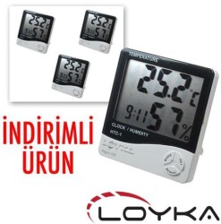 3 ADET Loyka H100 Sıcaklık ve Nem Ölçer - 1