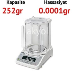 AHR-AZ Hassas Analitik Terazi - Hassasiyet: 0.0001 gr. Max: 252 gr. - 1