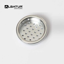 Albatur Plastik Menfez Yuvarlak 34mm Krom (141-0620-1800) - 1