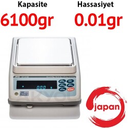 AND GF 6100 Hassas Terazi - Hassasiyet:0.01 gr. Max: 6100 gr. - 1