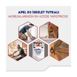 Apel D3 İskelet Tutkalı 700gr WG90 - 1