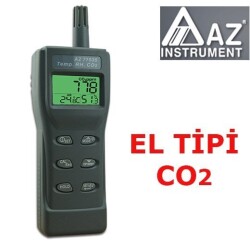 AZ 77535 El Tipi Karbondioksit Ölçer, Hava Kalitesi Ölçer - 1