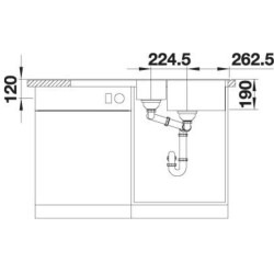 Blanco Legra 6S Antrasit Eviye (522207) - 3