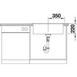 Blanco Pleon 8 Granit Eviye Şampanya Rengi Seri Sonu (523049) - 3