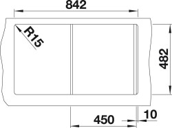 Blanco Plus Çelik Eviye (508217) - 4