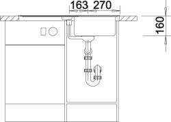 Blanco Plus Çelik Eviye (508217) - 6