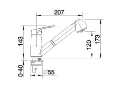 Blanco Wega S Krom Batarya Seri Sonu Teşhir Ürünü (512035) - 3