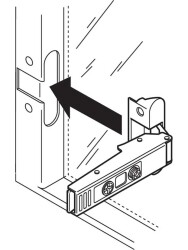 Blum Clip Top Süper Deve Alüminyum Profil Kapak Menteşesi (71T970A) - 3