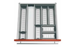 Blum Orga-Line 60cm Paslanmaz Çelik Kaşıklık Derinlik:50cm (ZSI.60VEI6) - 2