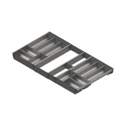 Blum Orga-Line 80cm Paslanmaz Çelik Kaşıklık Derinlik 50cm (ZSI.80VEI6) - 2