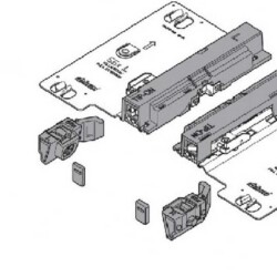 Blum Tandem Teleskopik Ray Tip-On (T55.7150) - 2