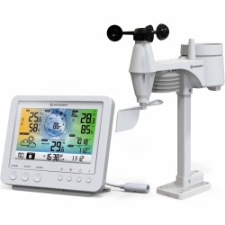 Bresser 5-in-1 Wi-Fi Weather Station with Colour Display, white - 1