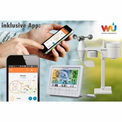 Bresser 5-in-1 Wi-Fi Weather Station with Colour Display, white - 4