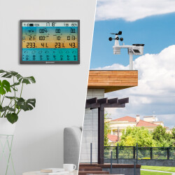 Bresser 7-in-1 8-Day 4CAST Wi-Fi Weather Center - 9