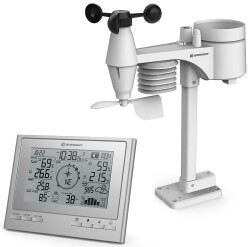 Bresser 7-in-1 ClimateScout Exclusive Line Weather Center, silver - 1