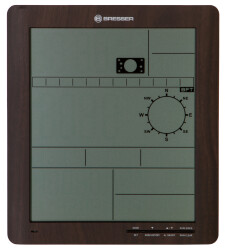 Bresser ClimaTemp XXL Weather Station, wooden look - 4