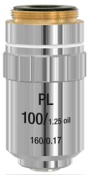 Bresser DIN-PL Planachromat 100x Objective - 1