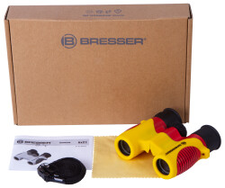 Bresser Junior 6x21 Binoculars for children, yellow - 2