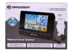 Bresser MeteoTrend Colour RC Weather Station, black - 6