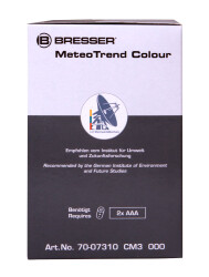 Bresser MeteoTrend Colour RC Weather Station, black - 4