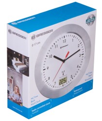 Bresser MyTime Bath Waterproof Wall Clock, white - 6