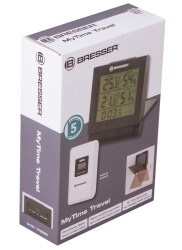 Bresser MyTime Travel Alarm Clock Weather Station - 7