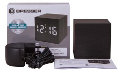 Bresser MyTime WAC Tabletop Alarm Clock, black - 2