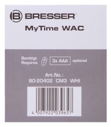 Bresser MyTime WAC Tabletop Alarm Clock, black - 14