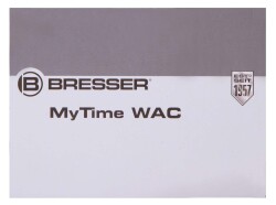 Bresser MyTime WAC Tabletop Alarm Clock, black - 15