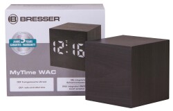 Bresser MyTime WAC Tabletop Alarm Clock, black - 9