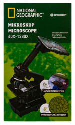 Bresser National Geographic 40x–1280x Microscope with Smartphone Holder - 19