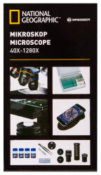 Bresser National Geographic 40x–1280x Microscope with Smartphone Holder - 20