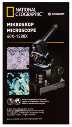 Bresser National Geographic 40x–1280x Microscope with Smartphone Holder - 21