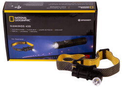 Bresser National Geographic ILUMINOS 450 LED Flashlight with Head Mount - 10