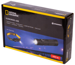 Bresser National Geographic ILUMINOS 450 LED Flashlight with Head Mount - 11