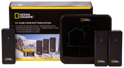 Bresser National Geographic VA Weather Station with Color Display and 3 Sensors - 13