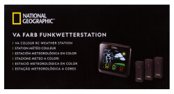 Bresser National Geographic VA Weather Station with Color Display and 3 Sensors - 17