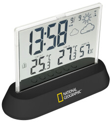 Bresser National Geographic Weather Station, transparent - 1