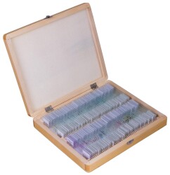 Bresser Prepared Slides Set 100pcs, with case - 1