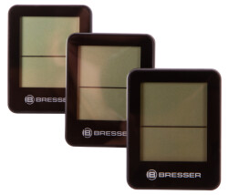 Bresser Temeo Hygro Indicator 3-unit Set, black - 2