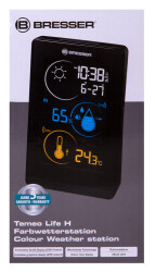 Bresser Temeo Life H Weather Station with Color Display, black - 6