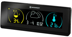 Bresser Temeo Life Weather Station with Color Display, black - 1