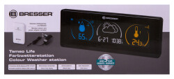 Bresser Temeo Life Weather Station with Color Display, black - 6