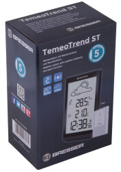 Bresser TemeoTrend ST RC Weather Station, black - 7