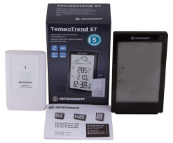 Bresser TemeoTrend ST RC Weather Station, black - 15