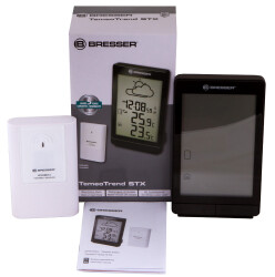 Bresser TemeoTrend STX RC Weather Station, black - 16