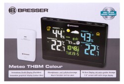 Bresser Weather Station with Colour Display, black - 6