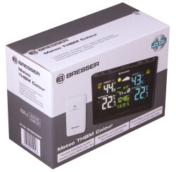 Bresser Weather Station with Colour Display, black - 7